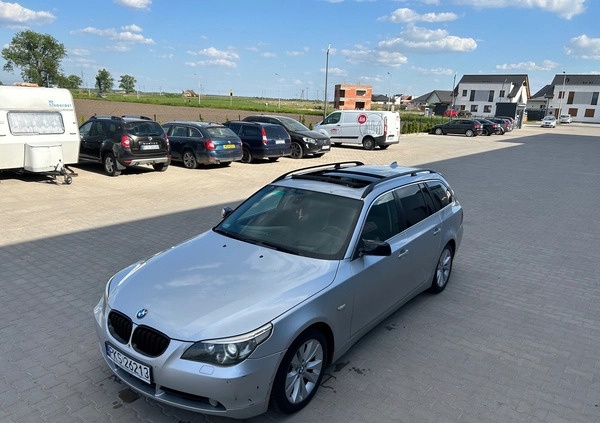 BMW Seria 5 cena 23900 przebieg: 272700, rok produkcji 2006 z Kościan małe 232